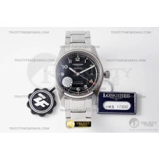 ZF공장 론진 스피릿 데이트 스틸 블랙다이얼 브레이슬릿 Longines Spirit SS/SS Black ZF A2892