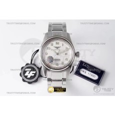 ZF공장 론진 스피릿 데이트 스틸 화이트다이얼 브레이슬릿 Longines Spirit SS/SS White ZF A2892