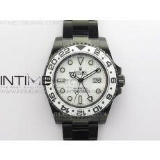 GMT-Master II 116710 DLC White Ceramic 904L Steel VRF 1:1 Best Edition White Dial SA3186 CHS V2