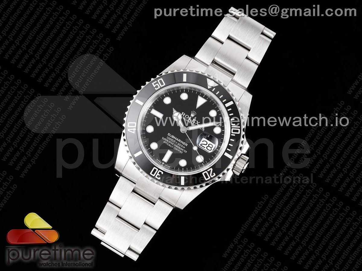 CLEAN공장 롤렉스 서브마리너 신형 41 블랙데이트 브레이슬릿 클린공장 Submariner 41mm 126610 LN Black Ceramic 904L Steel Clean 1:1 Best Edition VR3235