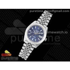 WF공장 롤렉스 데이저스트 41 스틸 블루다이얼 플루티드베젤 쥬빌레브레이슬릿 DateJust 41 126334 WF 1:1 Best Edition 904L Steel Blue Stick Dial on Jubilee Bracelet VR3235