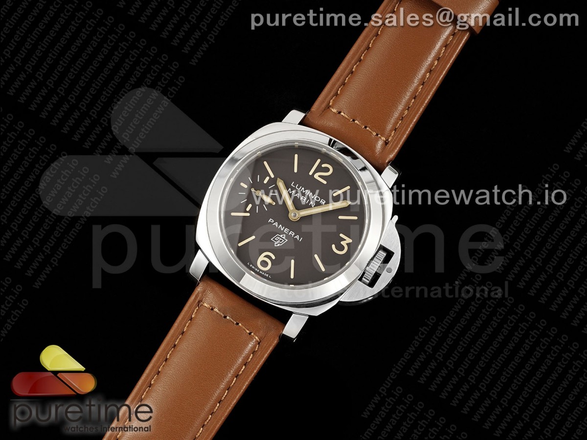 HW공장 파네라이 루미노르 PAM632 브라운다이얼 가죽스트랩 PAM632 N HWF 1:1 Best Edition Brown Dial on Brown Leather Strap A6497