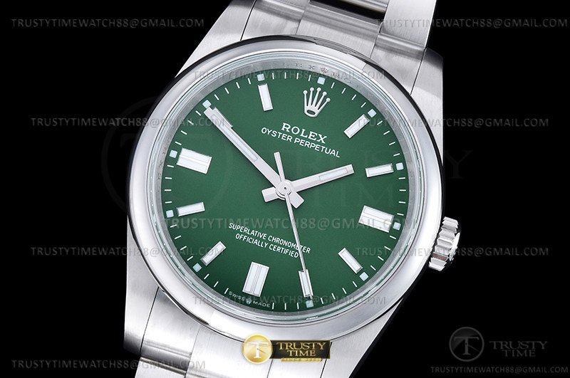 GM공장 롤렉스 오이스터퍼페츄얼 36 그린다이얼 브레이슬릿 3230 Oyster Pert 36mm 904 126000 SS/SS Green GMF V2 VR3230