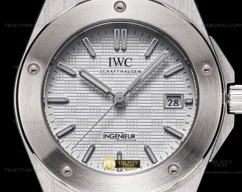 GH공장 IWC 인제니어 실버다이얼 브레이슬릿 IWC0555A - Ingenieur Auto SS/SS Silver GHF MY9015