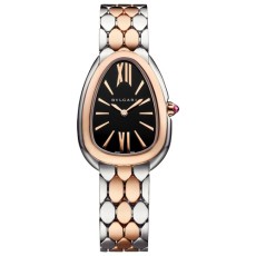 BV공장 불가리 세르펜티 세두토리 로즈골드콤비 블랙다이얼 브레이슬릿 Serpenti Seduttori SS/RG BVF 1:1 Best Edition Black Dial on SS/RG Bracelet ETA Quartz