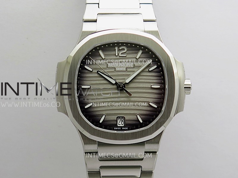 [26.01 UP] DD공장 파텍필립 노틸러스 레이디 7118 스틸 그레이다이얼 브레이슬릿 Nautilus 7118 Ladies SS DDF 1:1 Best Edition Gray Dial On SS Bracelet Super Clone DD26-330