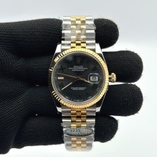 국내배송!! FC공장 롤렉스 데이저스트 36 옐로우골드콤비 윔블던 쥬빌레브레이슬릿 (고유번호 FCF2)