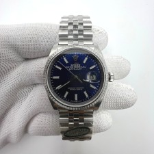 국내배송!! Clean공장 롤렉스 데이저스트 36 스틸 블루다이얼 플루티드베젤 쥬빌레브레이슬릿 (고유번호 WC35)