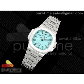 DD공장 파텍필립 노틸러스 5711 스틸 티파니블루다이얼 브레이슬릿 Nautilus 5711 DDF 1:1 Best Edition Tiffany Blue Dial on SS Bracelet DD330 Super Clone